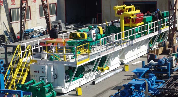 GN1400GPM mud recycling system to Australia